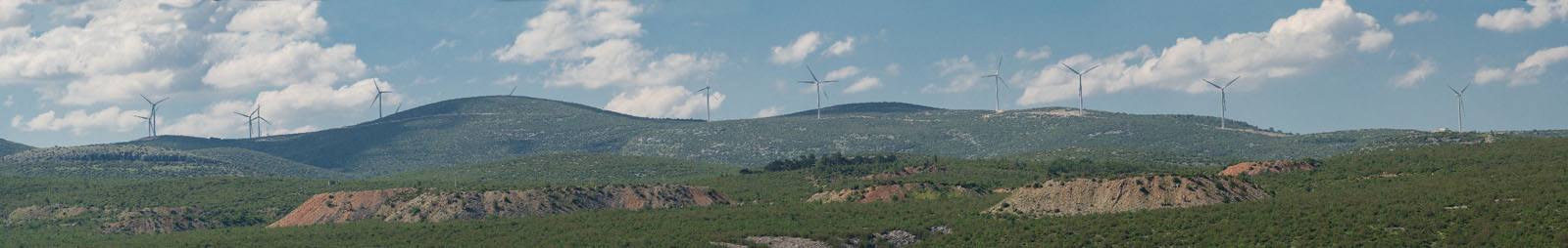 VJETROELEKTRANE OBROVAC PANORAMA